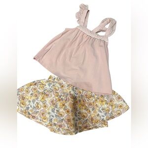4T 2pc Isaac Mizahi Skort & Racerback Tank